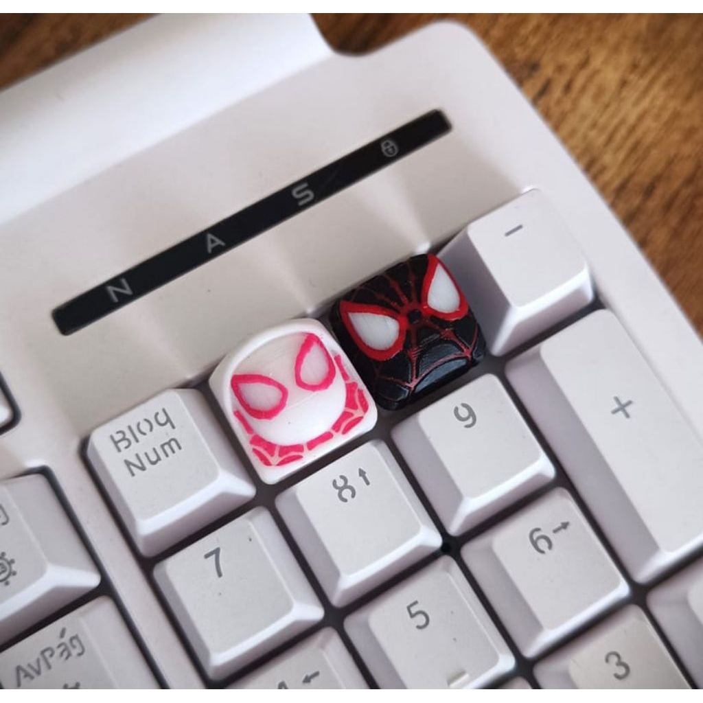 Jual Spider-Verse Keycap Collection — Handmade for Mechanical Keyboard ...