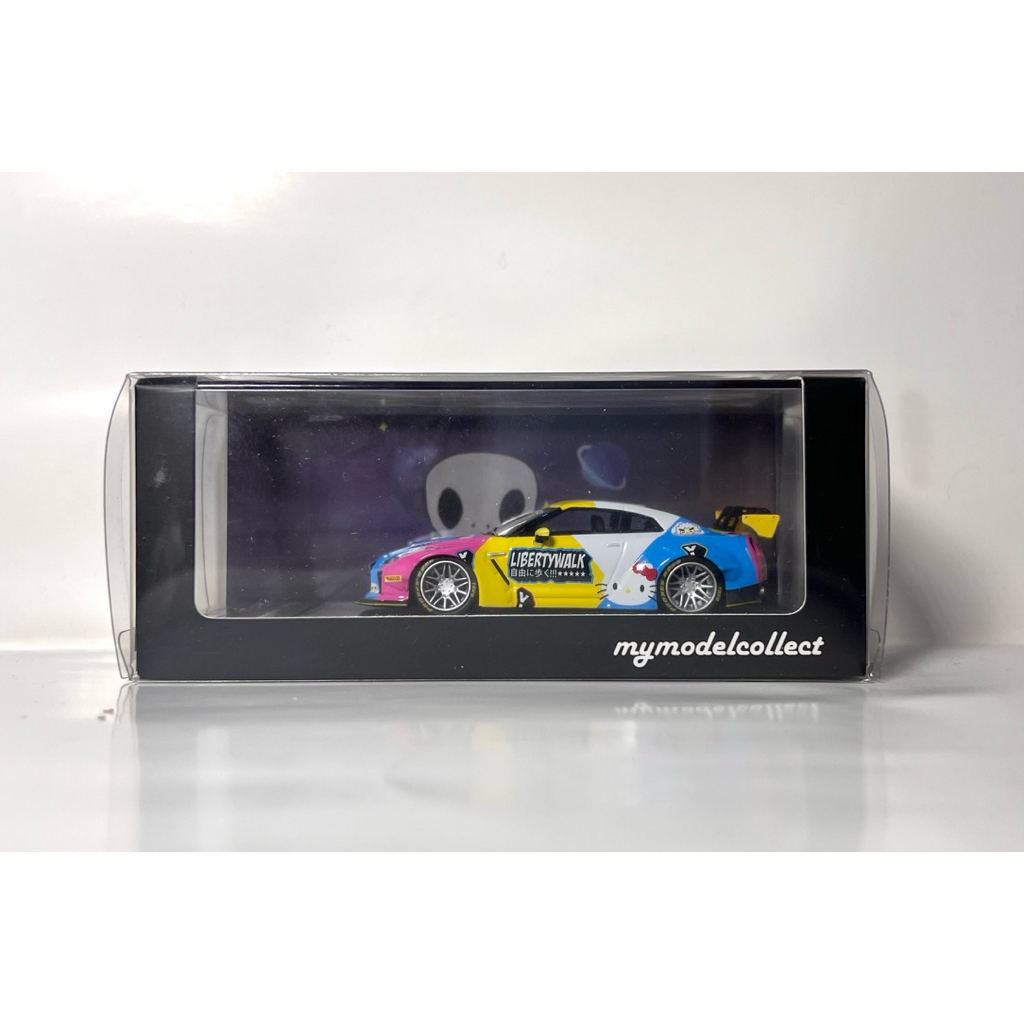 Jual MC 64 mymodelcollect NISSAN LB GTR R35 Colorful Hello Kitty rare ...