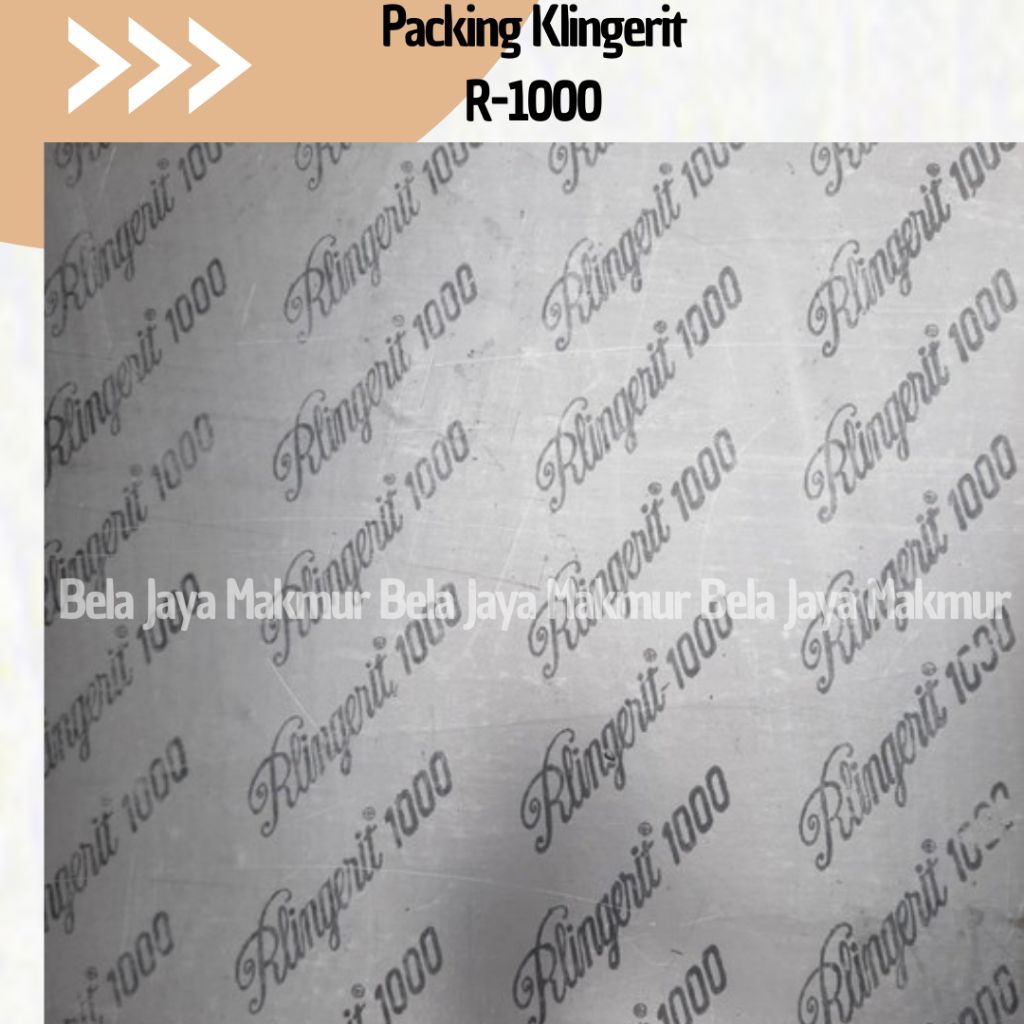 Jual packing klingerit 1000 Tebal 5mm 1,5x2meter (1lembar) / Packing ...