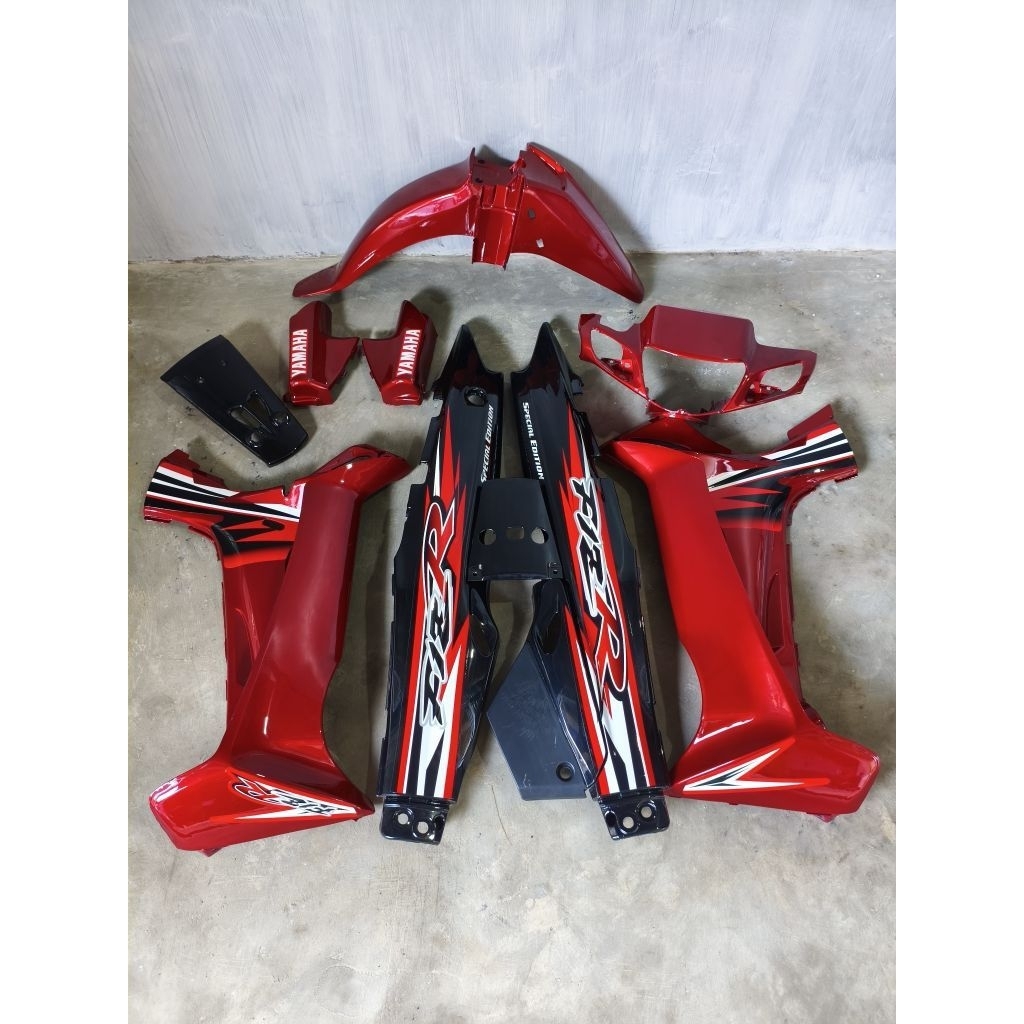 Jual Body Set Yamaha Fiz R Motif SE Spesial Edition Merah Dek Body Full ...