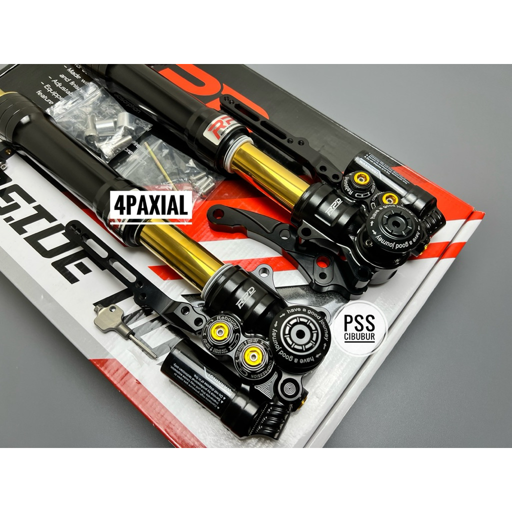 Jual SHOCK DEPAN USD RPD AEROX OLD AEROX 155 NEW PLUS BREKET 4 PISTON ...