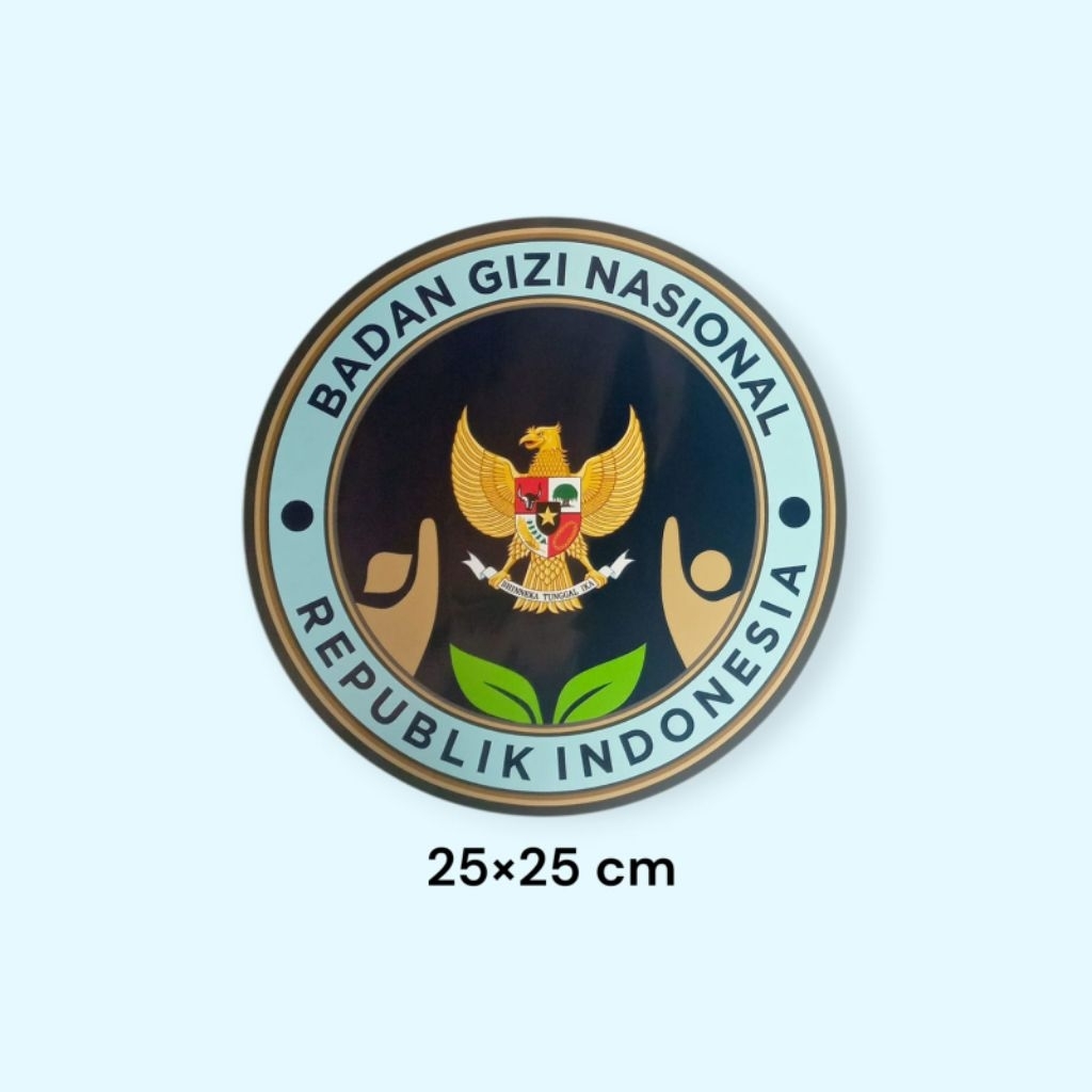 Jual Sticker Logo Badan Gizi Nasional BGN Printing | Shopee Indonesia