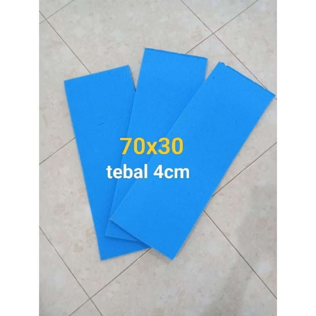 Jual BUSA LEMBARAN BIRU UKURAN -+70x30CM TEBAL 4CM | Shopee Indonesia