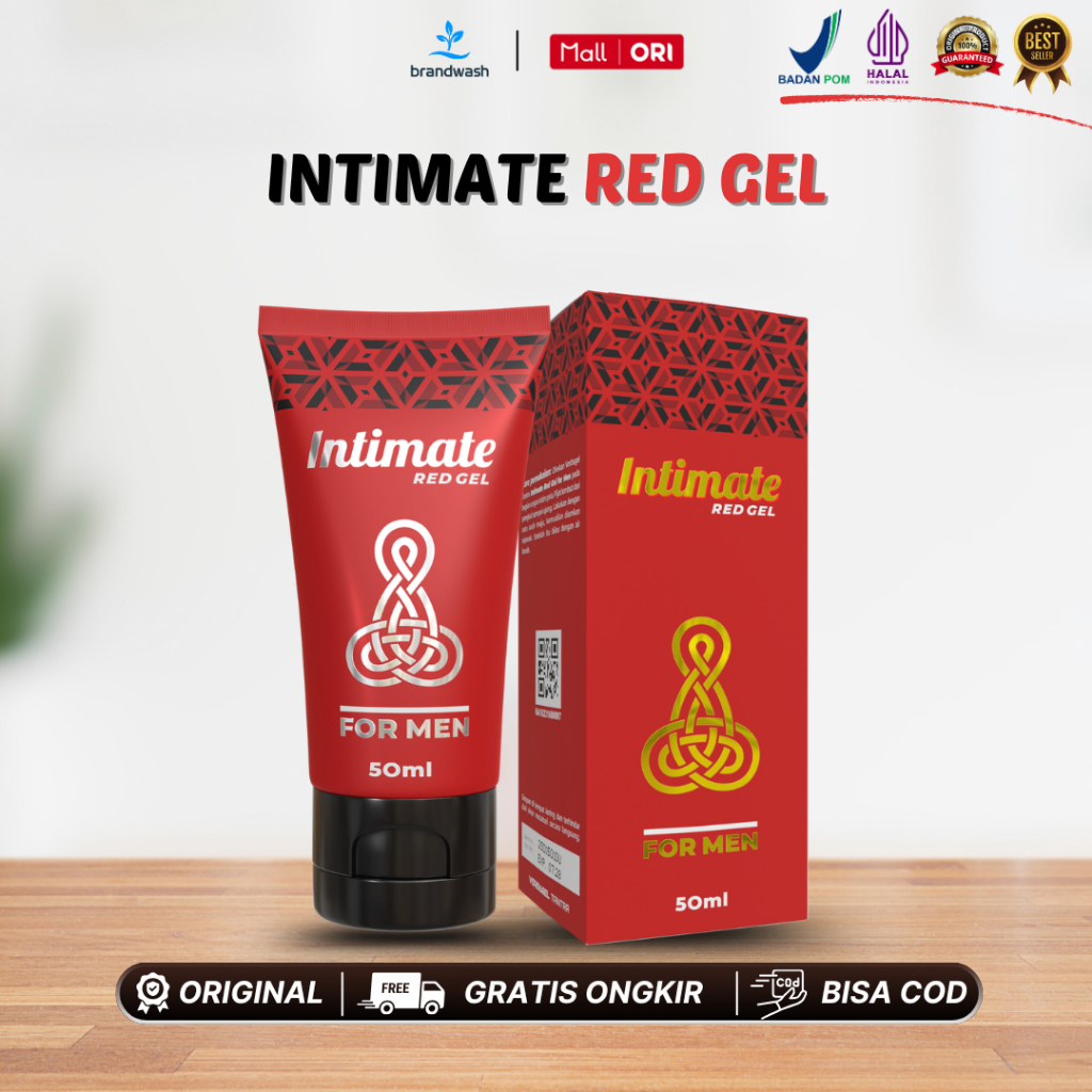 Jual INTIMATE RED GEL 50ML Minyak Pijat Khusus Pria Original | Shopee ...