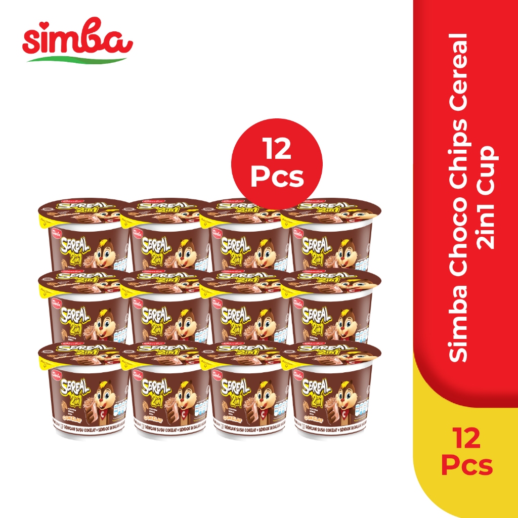 Jual Simba Sereal 2in1 Rasa Coklat 24 gr - isi 12 | Shopee Indonesia