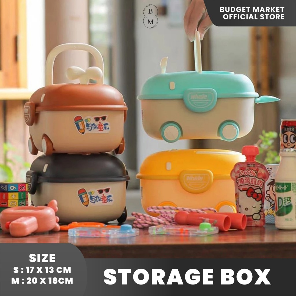 Jual Storage Box Organizer Kotak Penyimpanan Multifungsi Toy Storage ...