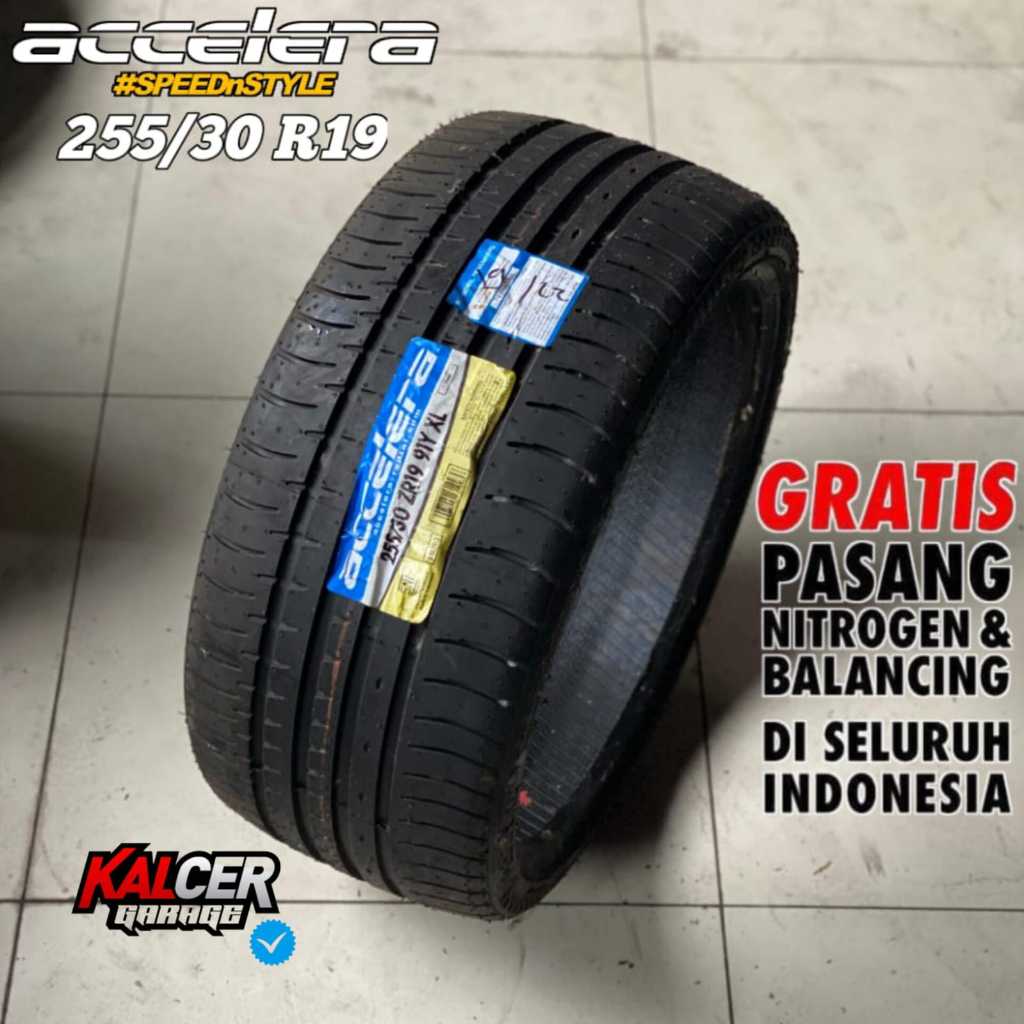 Jual BAN MOBIL MERK ACCELERA 255 30 R19 UNTUK BMW M3 GR SUPRA CIVIC ...