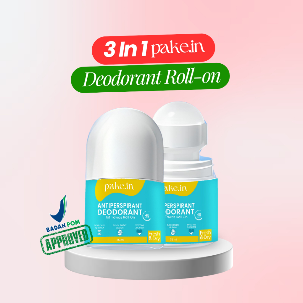 Jual AWFA x Pakein Antiprespirant Deodorant Whitening 35ml Roll On 2 In ...