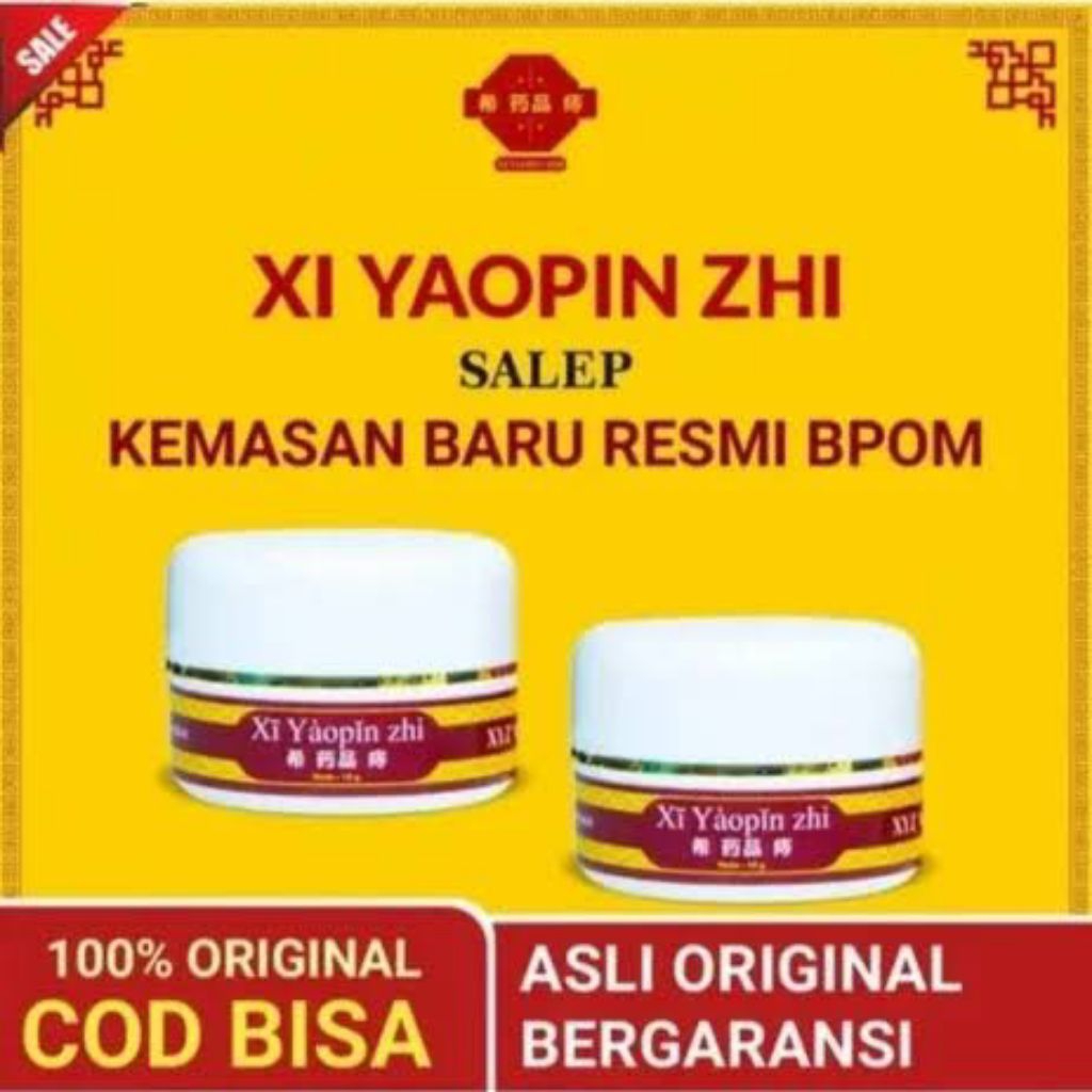 XI YAOPIN ZHI CREAM OLES ORIGINAL KRIM UNTUK AMBEIEN WASIR HERBAL BPOM