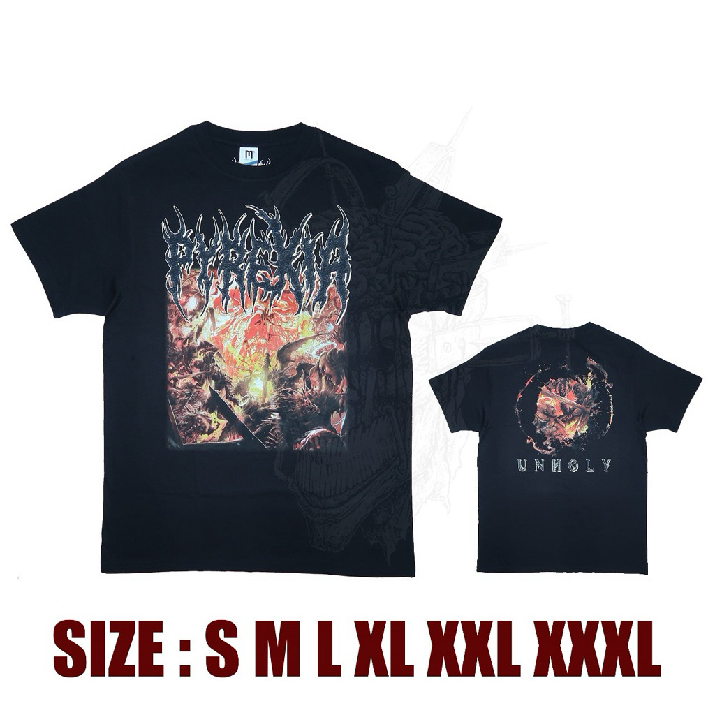 Jual PYREXIA unholy - TSHIRT ORIGINAL released by official band ...