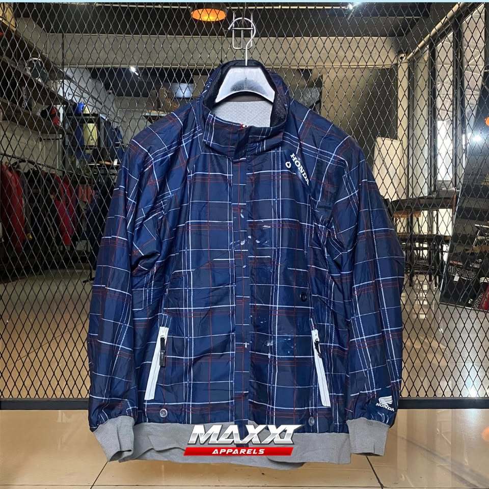 Jual Jaket motor Taichi X Honda | Jaket riding pria | BB (55kg-60kg ...