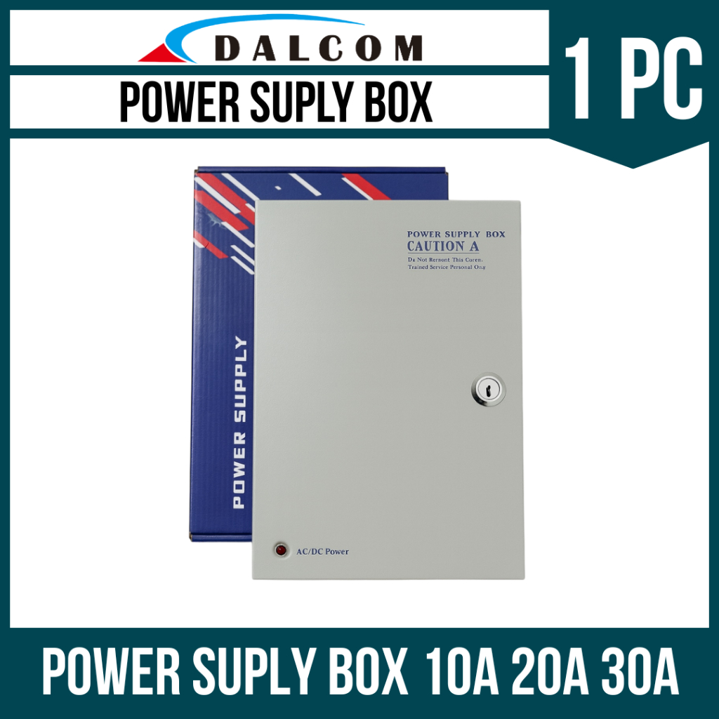 Jual POWER SUPLY BOX CCTV 10A 20A 30A MODEL BOX PANEL | Shopee Indonesia