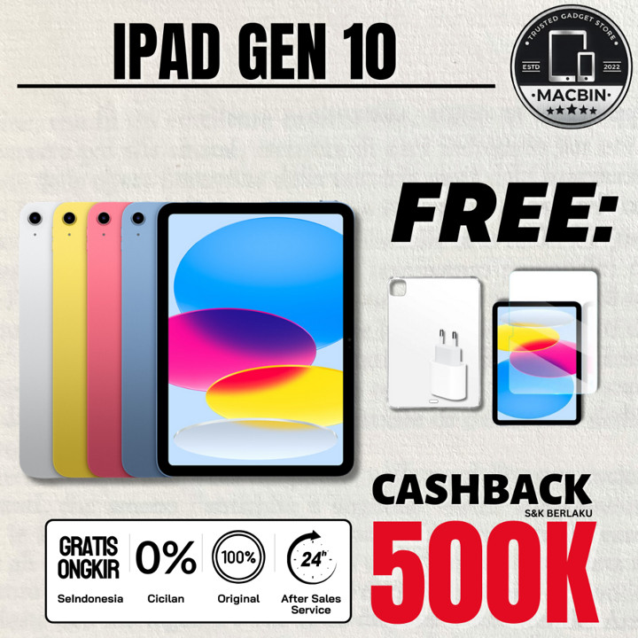 Apple iPad Gen 10th 2022 | iPad 9 2021 256GB 64GB WiFi Only & Cellular