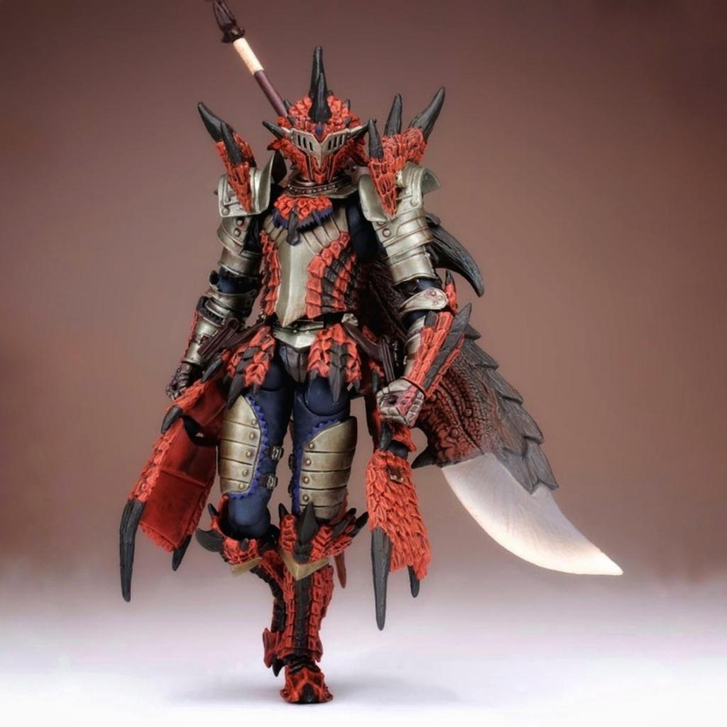 Jual Revoltech Yamaguchi No.123 Hunter Swordsman Rathalos 