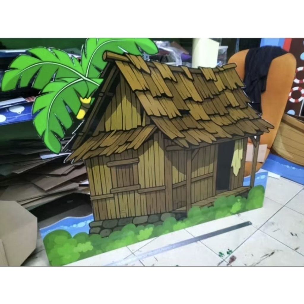 Jual STANDING DEKORASI PENTAS SENI RUMAH ADAT BAJU SUKU BUDAYA KAPAL ...