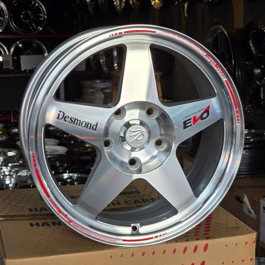Jual velg spoon evo regamaster ring 16 pcd 5x114,3 lebar 7 velg mobil ...