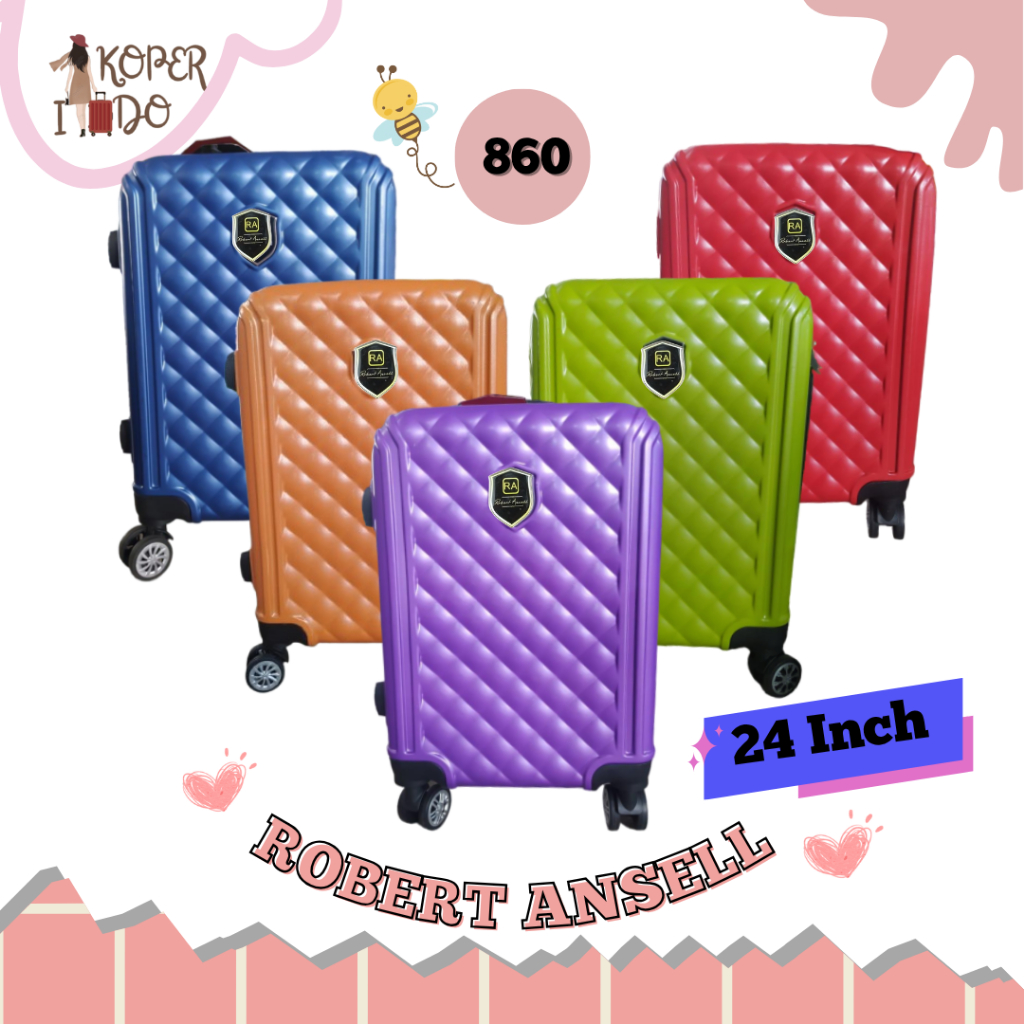 Jual Koper Tipe 860 Ukuran 24 Inch ROBERT ANSELL Koper Bagasi Koper ...