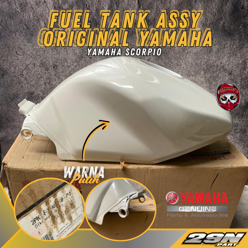 Jual FUEL TANK ASSY PUTIH ORIGINAL YAMAHA MOTOR R15 R 15 V2 KODE PART ...
