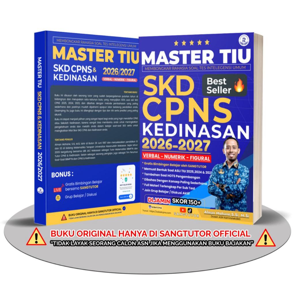 Jual MASTER TIU | SKD CPNS & KEDINASAN 2026/2027 | Shopee Indonesia