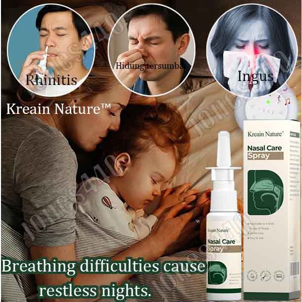 Jual Kreain Nature Semprot Hidung Herbal – Reda Rhinitis & Hidung ...