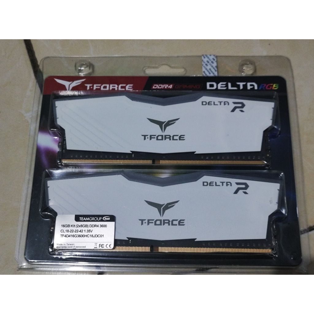 Jual Team delta 2x8 3600Mhz | Shopee Indonesia