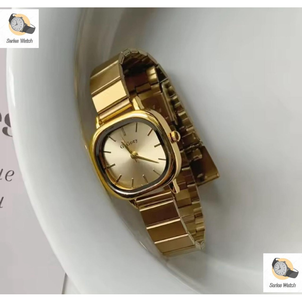 Jual Series Jam Tangan Wanita Gogoey Analog Stainless Korean Fashion ...