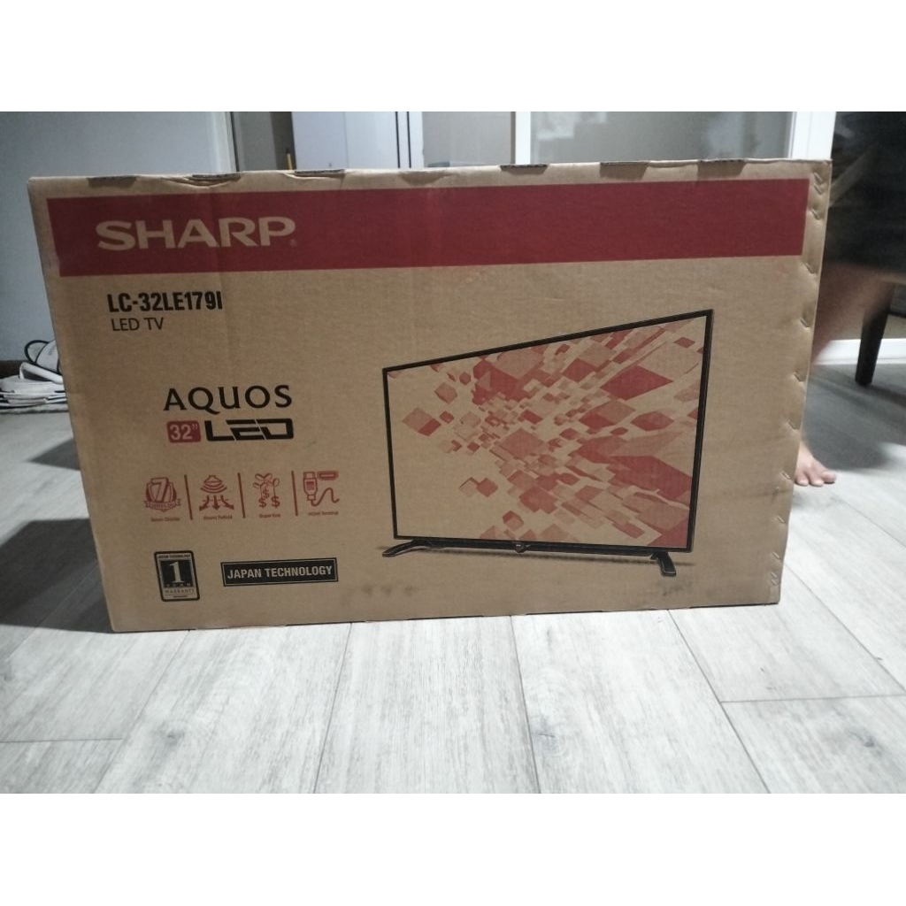 Jual TV Led Sharp Aquos 32 Inch LC-32LE179I | Shopee Indonesia