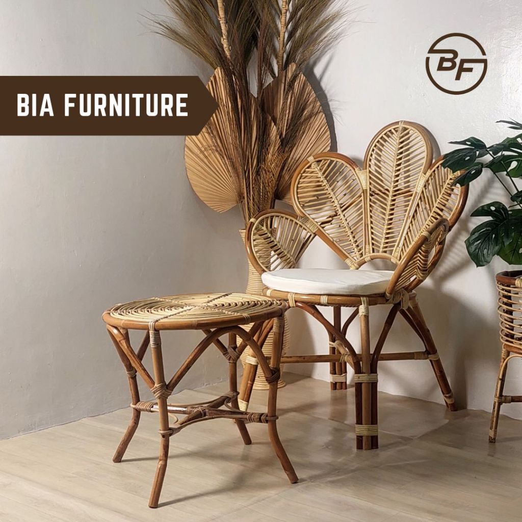 Jual Kursi Rotan Anyaman Handmade Knockdown / Rattan Woven Chair Easy ...