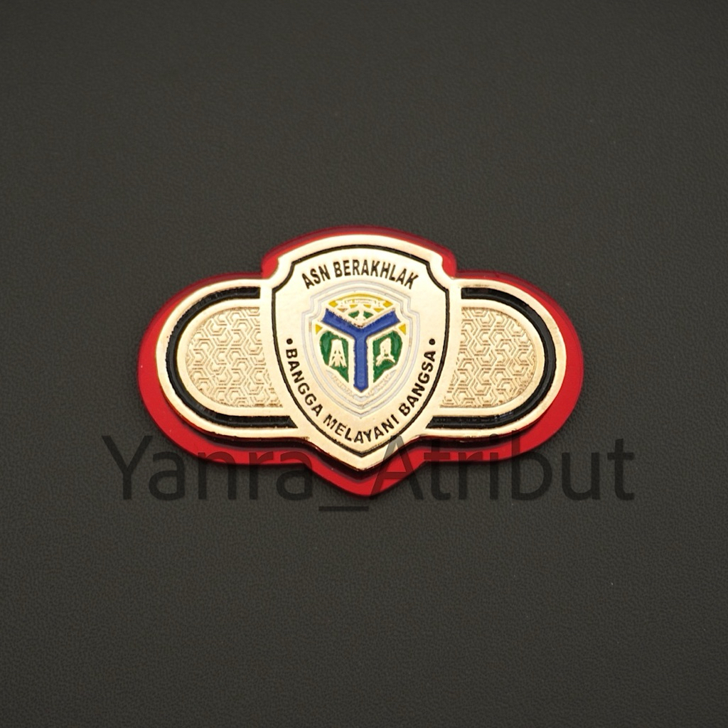 Jual Pin Asn Berakhlak / Brevet Brivet Wing Asn kab.Batanghari Paku ...