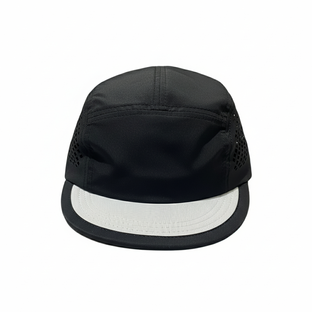 Jual topi running 5 panel lidah pendek LASER | Shopee Indonesia