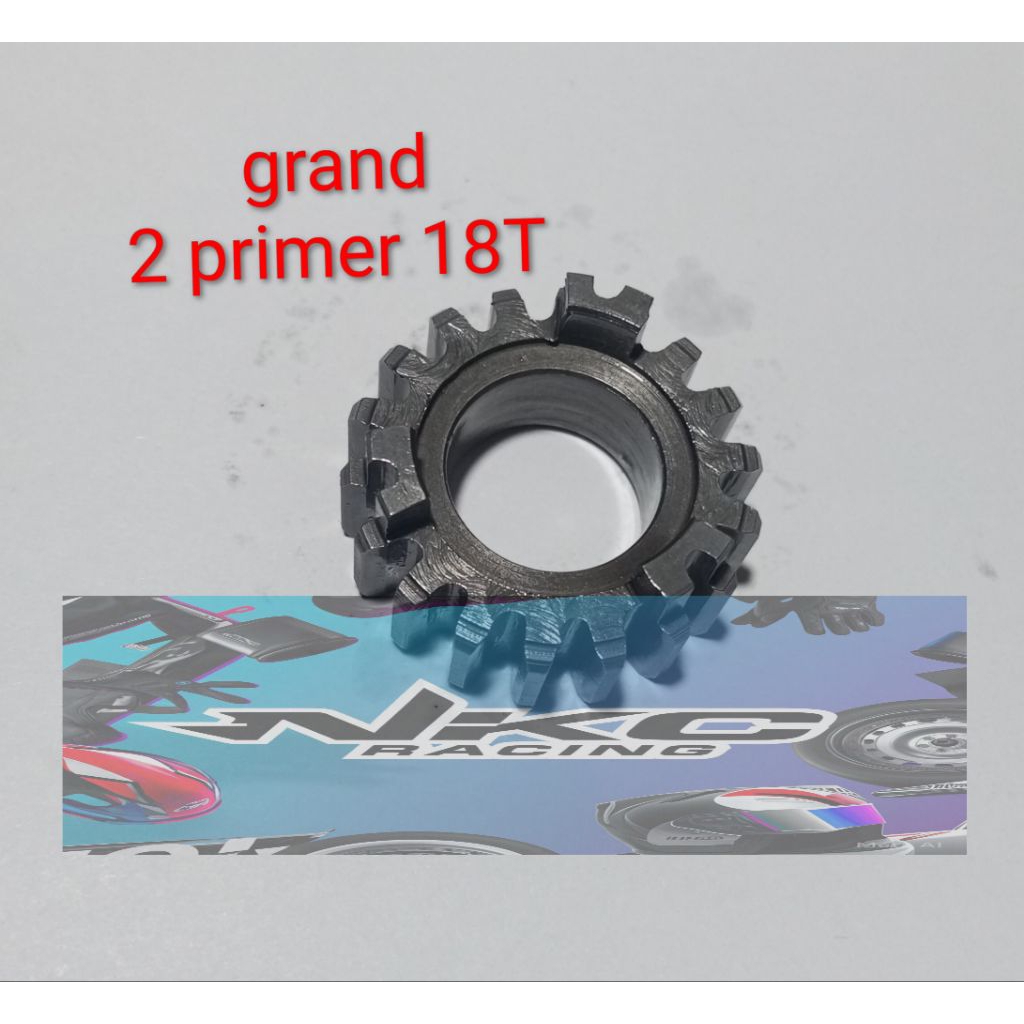 Jual rasio racing Honda grand gigi 2 primer ukuran 18T | Shopee Indonesia