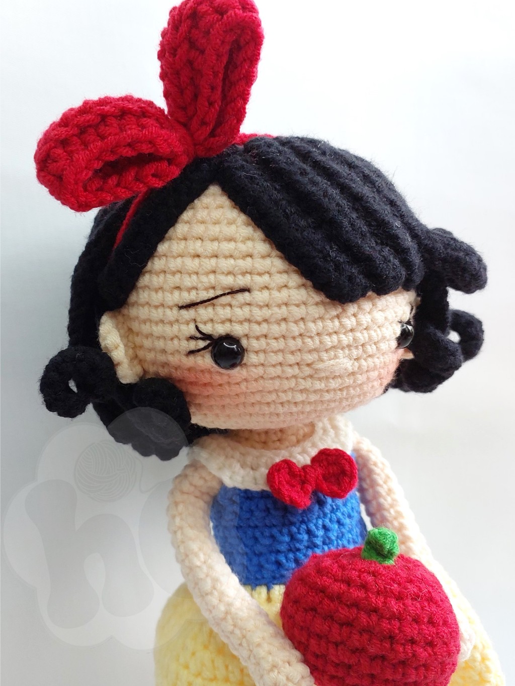 Jual Hardcover Boneka Rajut (Crochet Doll) Handmade - Snow White ...