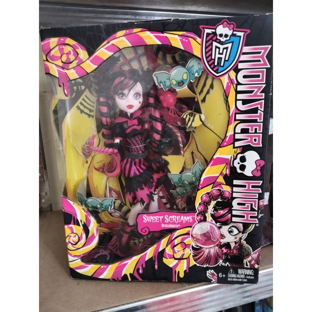 Jual monster high sweet scream draculaura | Shopee Indonesia
