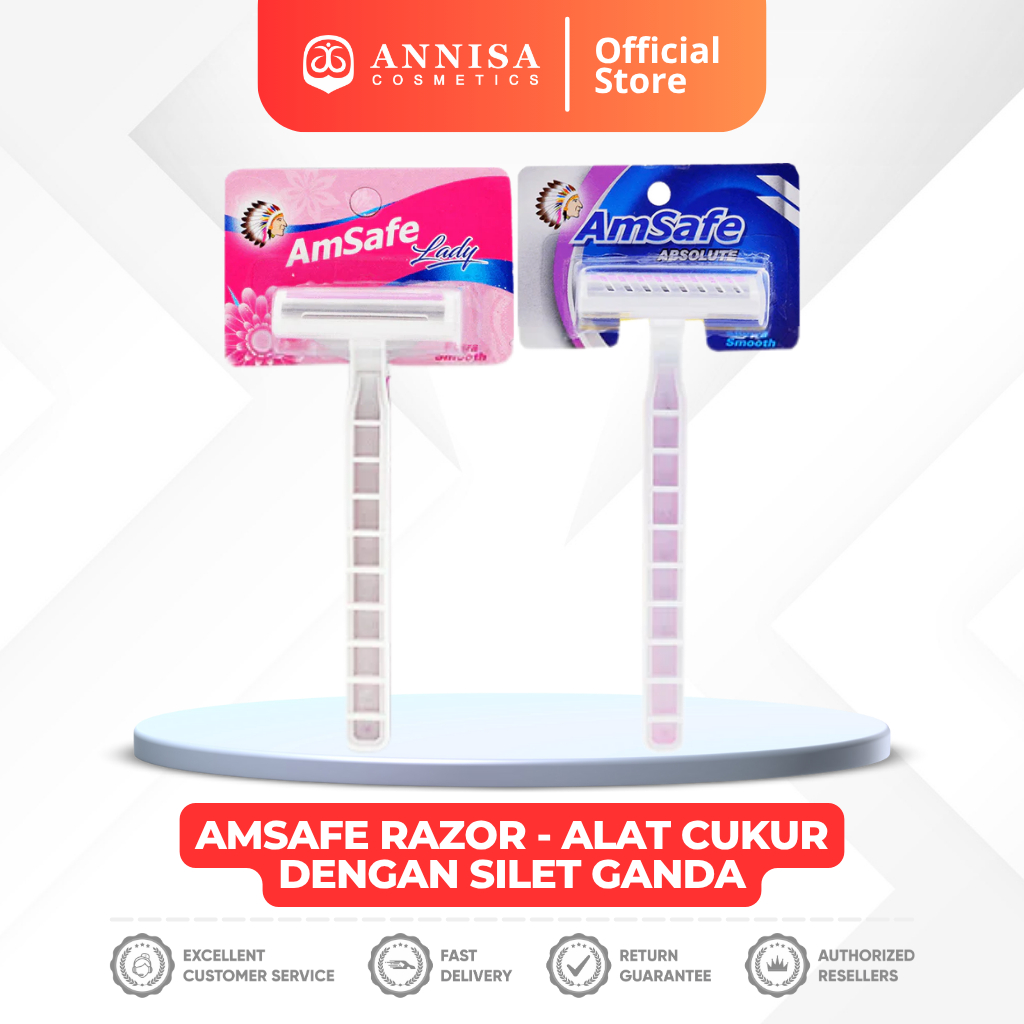 Jual AMSAFE Razor - Alat Cukur All Varian [1pcs] | Shopee Indonesia