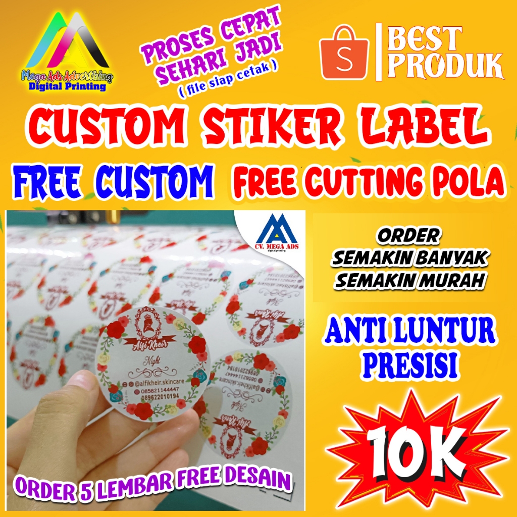 Jual Stiker Kemasan Murah - HIGH QUALITY AND CHEAPER STICKER FOR ...