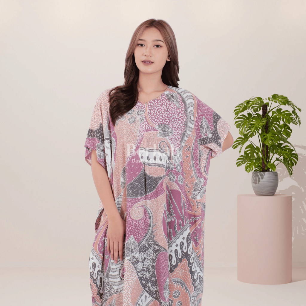 Daster Lowo Batik Rayon Resleting Surya Teja 10