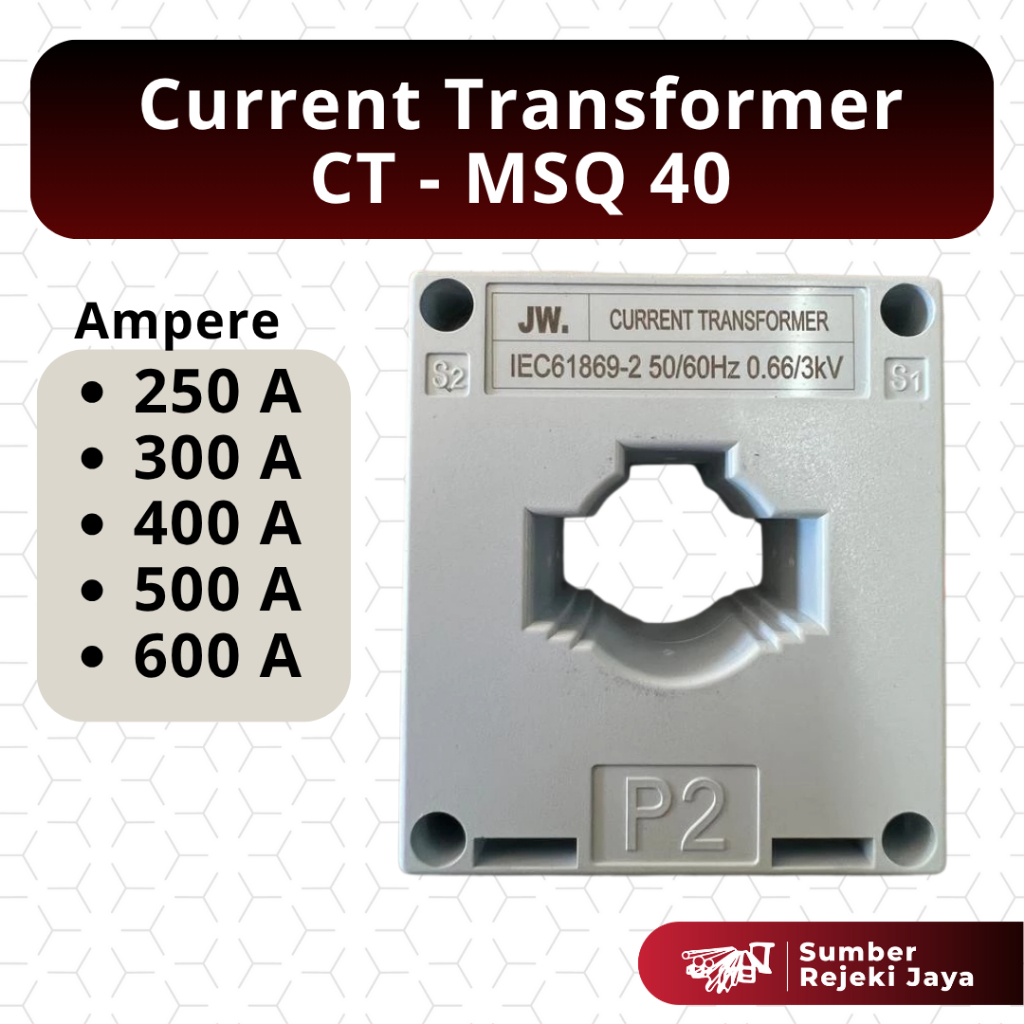 Current Transformer / CT MSQ40 | 250A 300A 400A 500A 600A