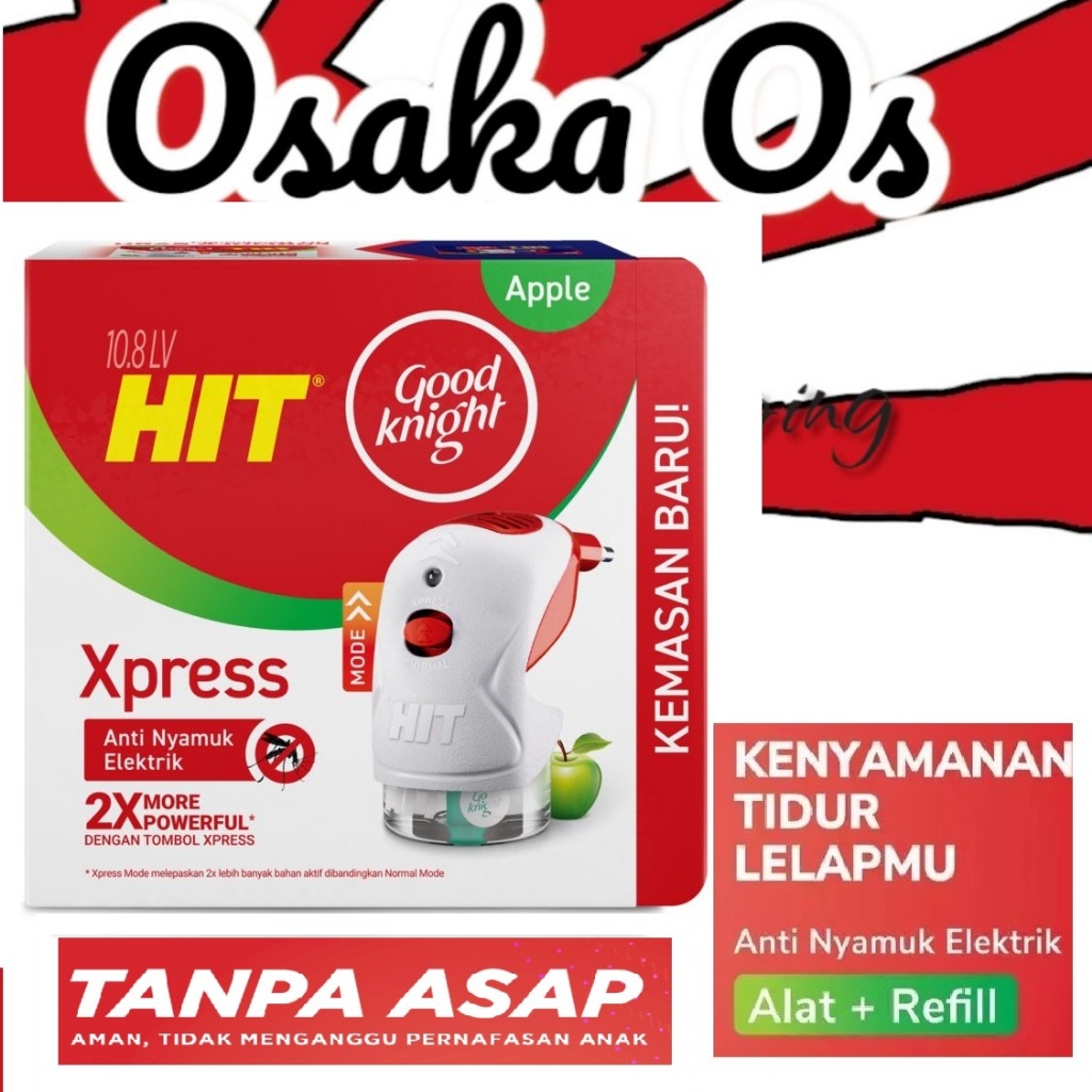 Jual Hit Xpress Alat+Plus Refil Kemasan Baru-Non Stop Alat Dan Refill ...
