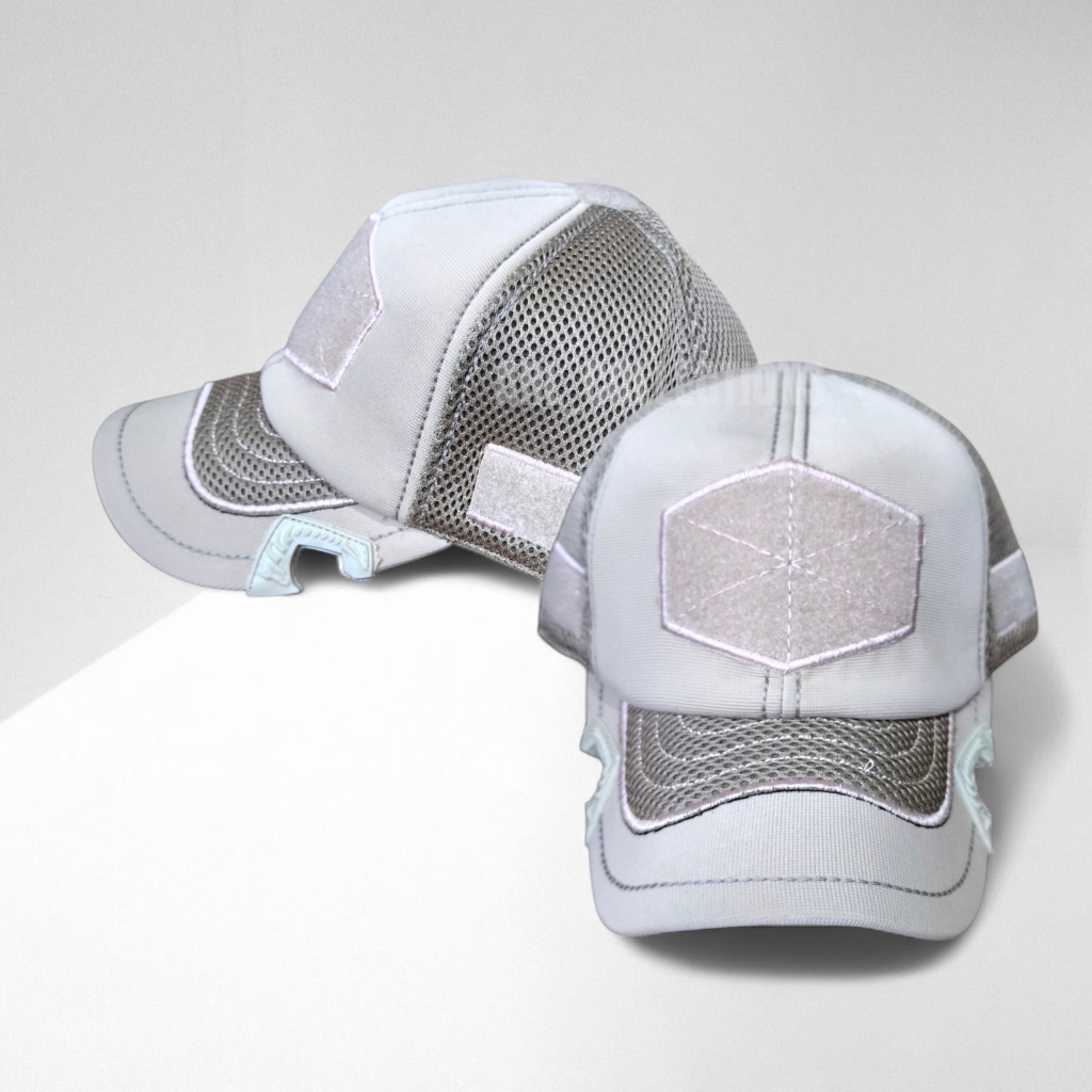 Jual topi tactical coak cream tan polos kombinasi cotton origin double ...