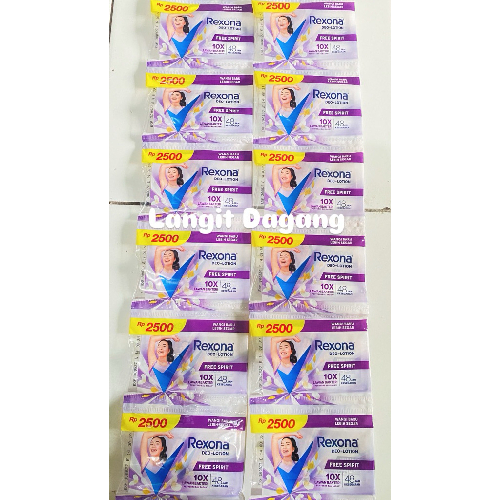 Jual REXONA Deo Lotion Renteng (ISI 12 PCS) | Shopee Indonesia