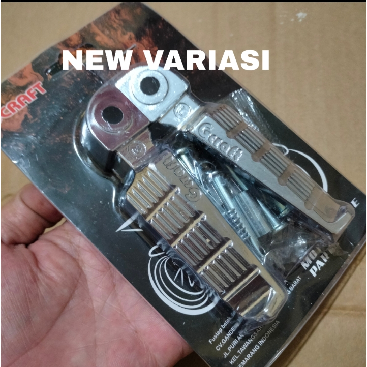 Jual PROMO FOOT STEP BELAKANG INJAKAN KAKI MOTOR BEAT MIO NMAX F1ZR DLL ...