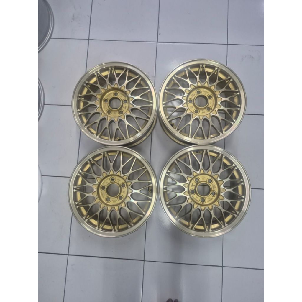 Jual velg original BBS chr R15 pcd 5x100 cocok untuk Sienta,Xenia,Veloz ...