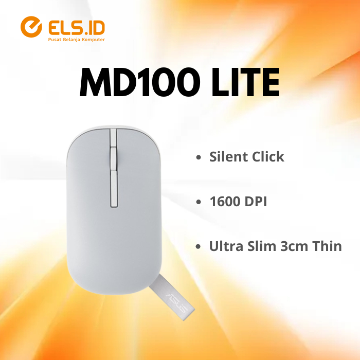 Jual Asus Marshmallow MD100 Lite Mouse Wireless & Bluetooth | Shopee ...