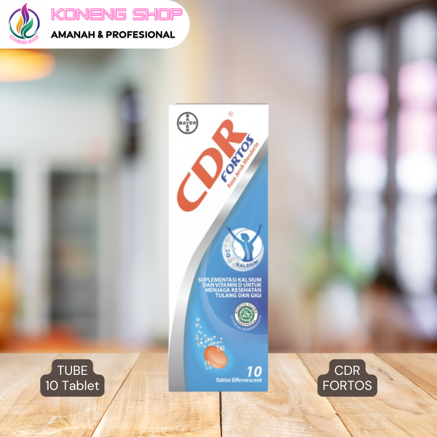 Jual CDR Fortos Tube 10 Tablet | Shopee Indonesia