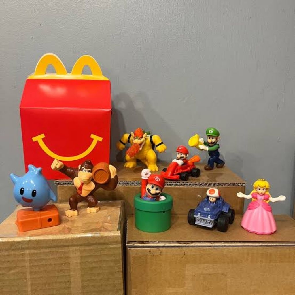 Jual Figure Mario Luigi Yoshi Princess Toad Browser Shell DonkeyKong ...