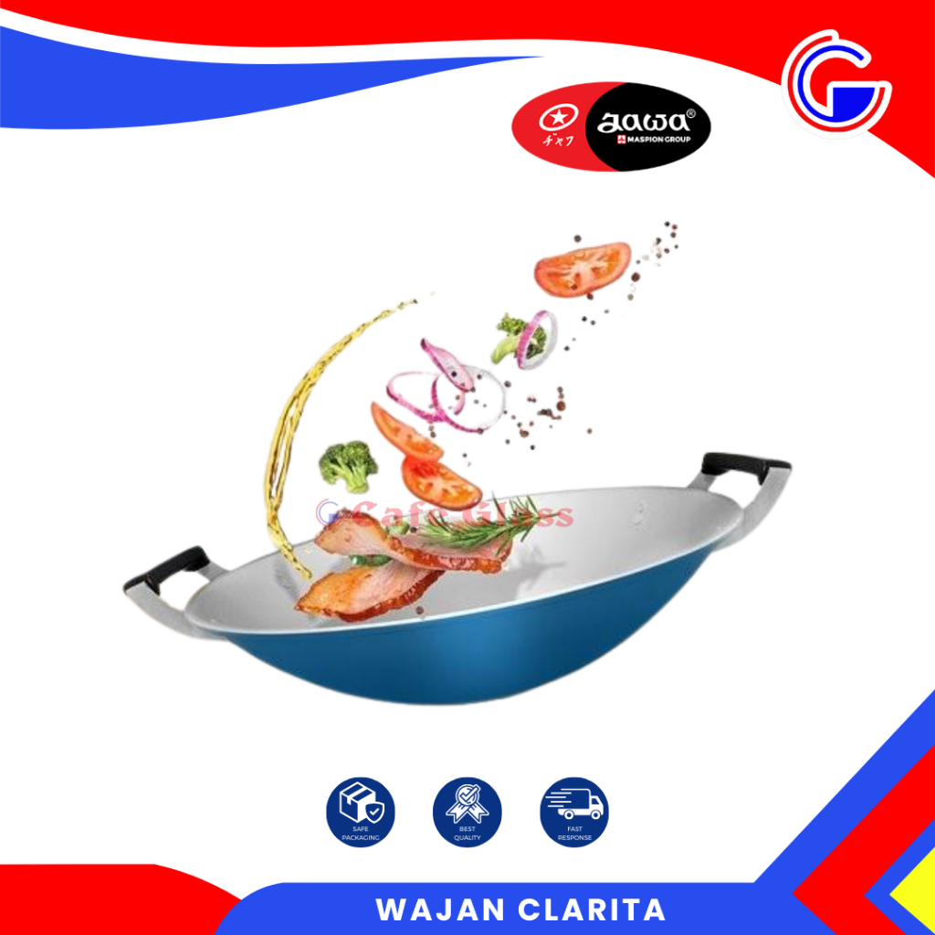 Wajan Clarita Gc Maspion - Wajan Anti Lengket Aluminium - Wajan Masak Penggorengan
