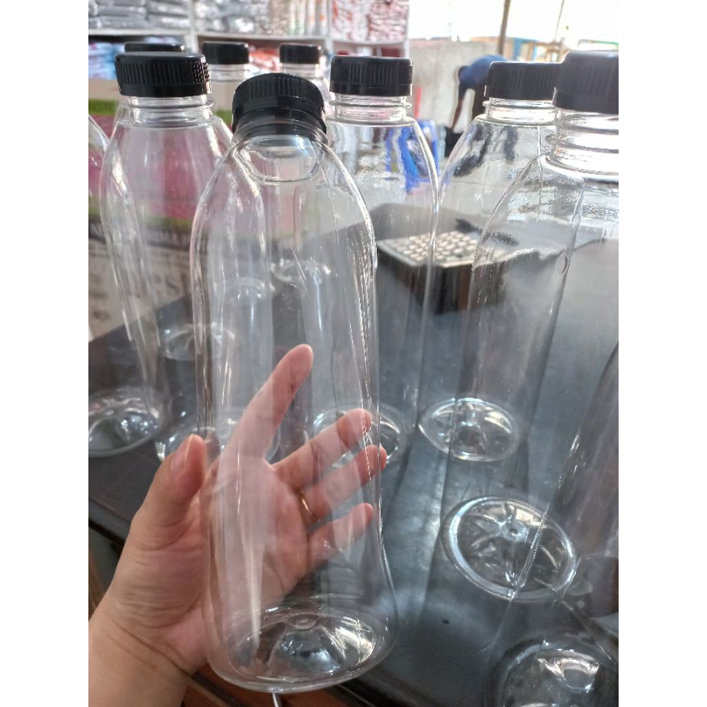Jual Botol Kale/botol plastik 1000ml/ 1 liter | Shopee Indonesia