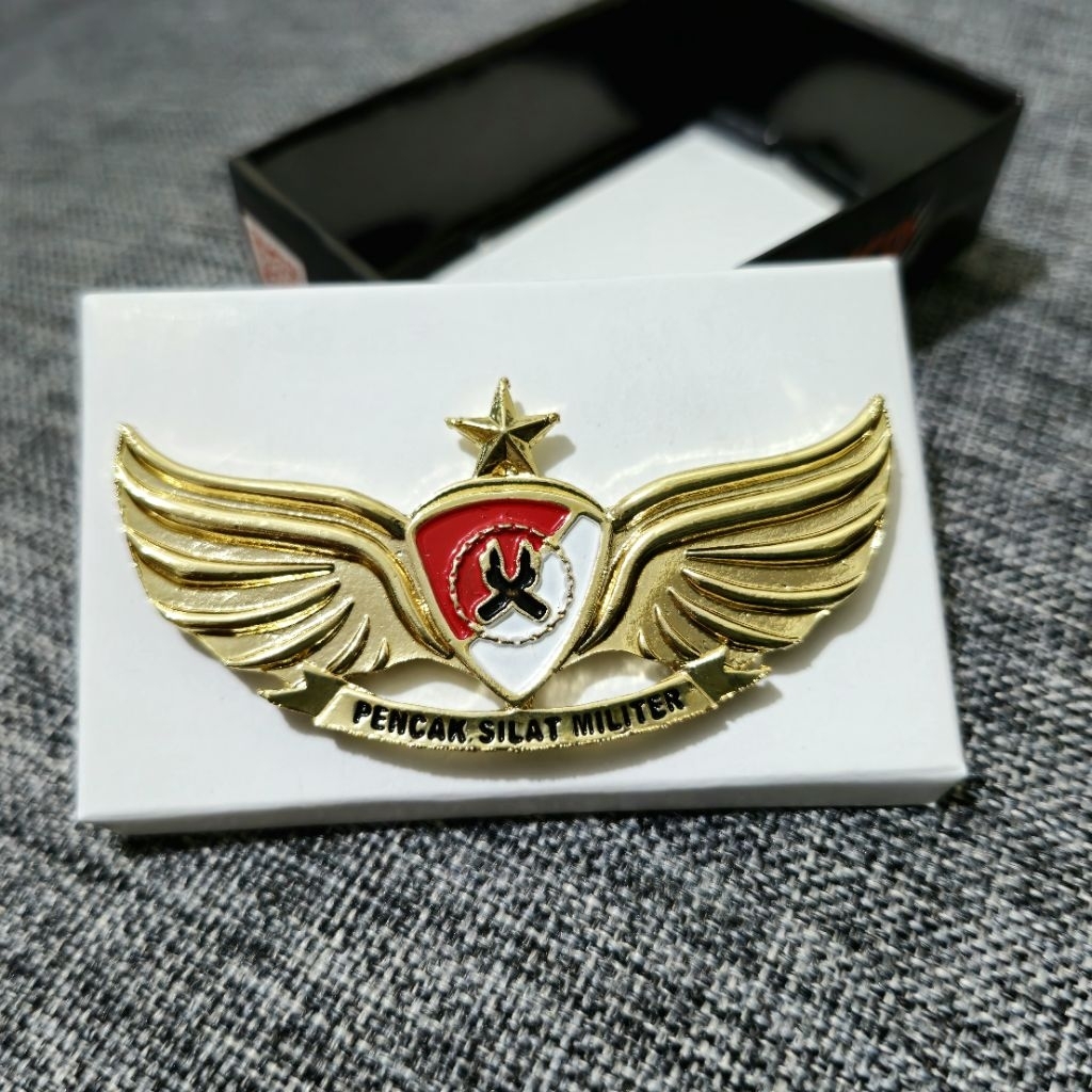 Jual brevet wing pdh pencak silat militer premium | Shopee Indonesia