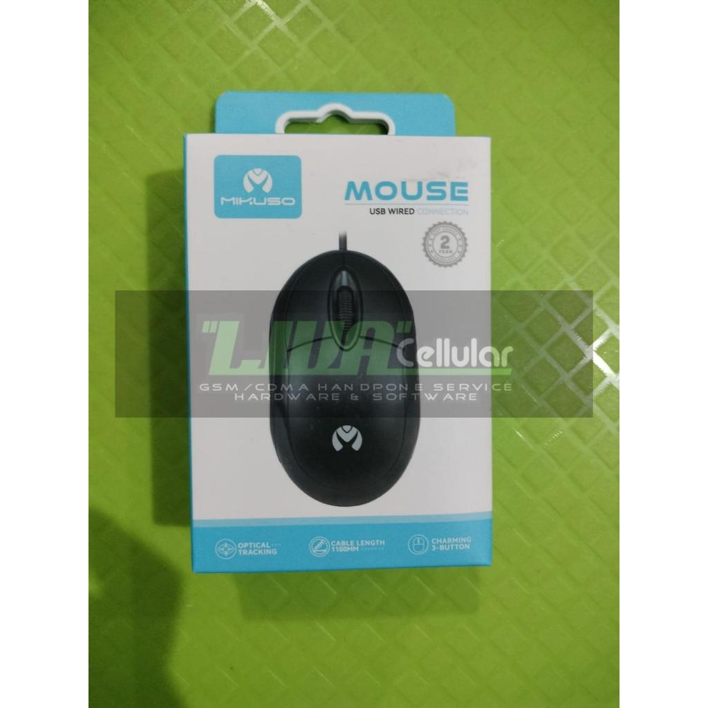Jual MOUSE USB WIRED CONNECTION MIKUSO MOS015U OLIKE M103 LOG ON LOM200 ...