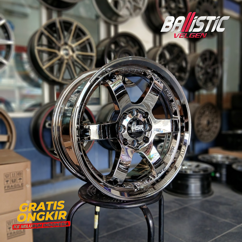 Jual Velg Black Chrome R16 Freed Jazz City Avanza Veloz March Mirage ...